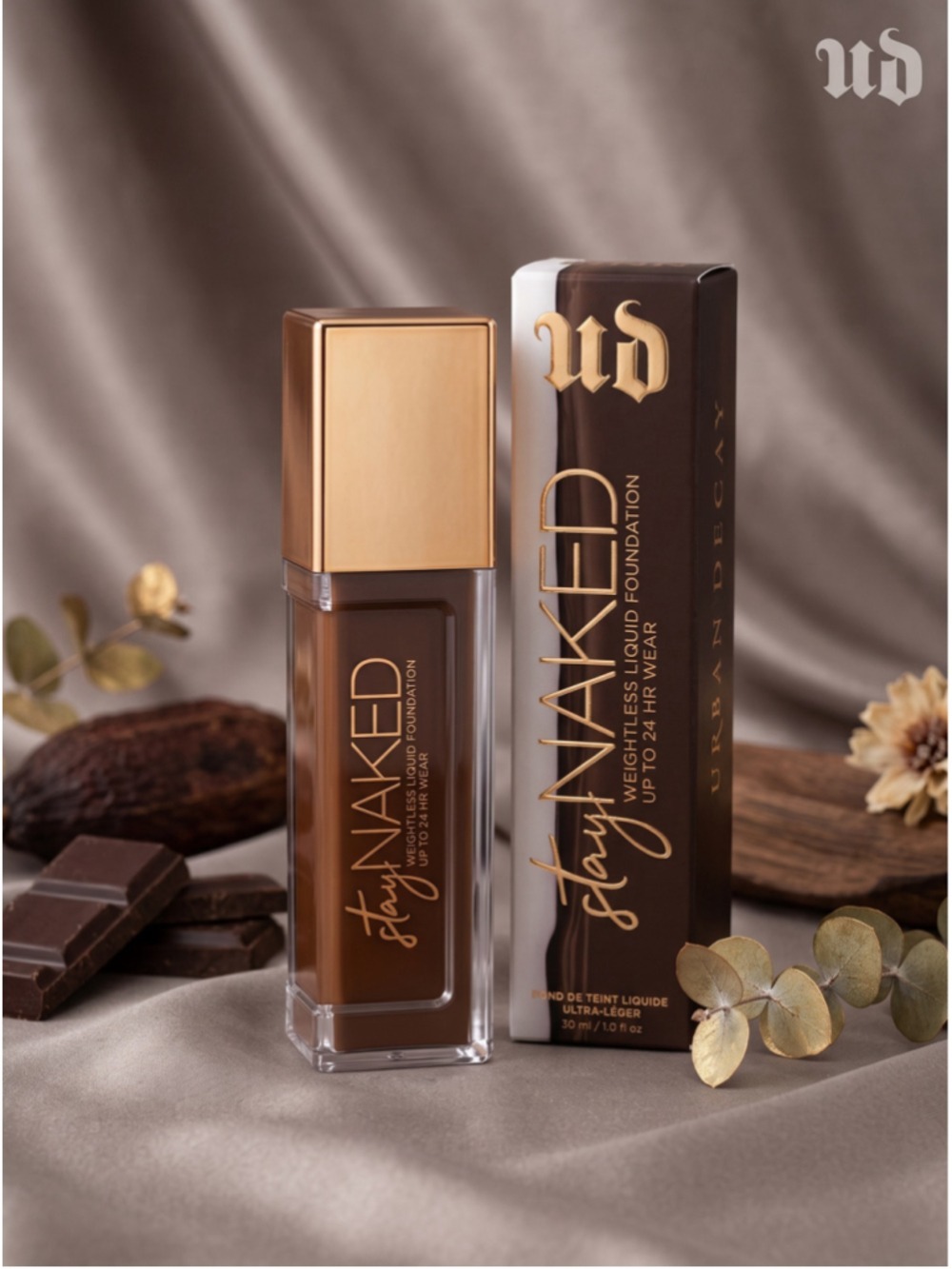 Urban Decay Stay Naked Weightless Liquid Foundation 81NN Deep Neutral 30 mL New